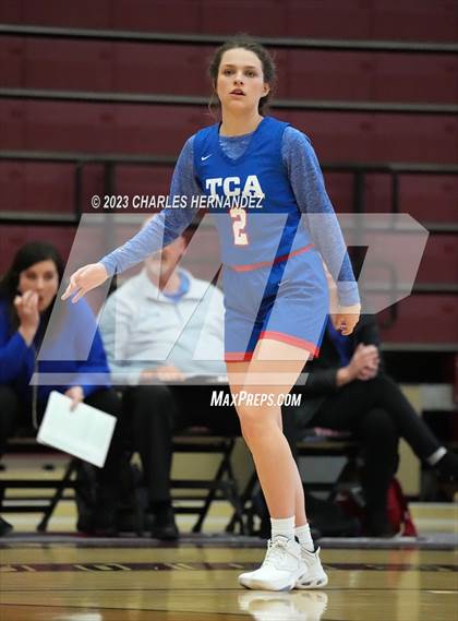 Thumbnail 2 in Village vs. Trinity Christian (TAPPS 6A Area Playoff)  photogallery.