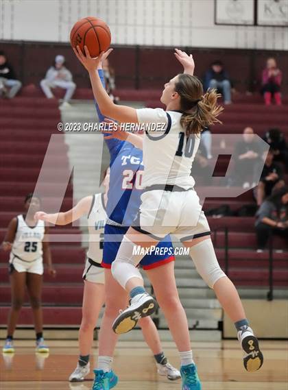 Thumbnail 3 in Village vs. Trinity Christian (TAPPS 6A Area Playoff)  photogallery.