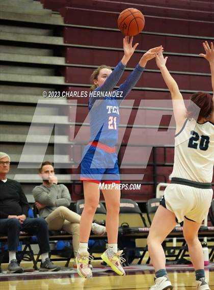 Thumbnail 2 in Village vs. Trinity Christian (TAPPS 6A Area Playoff)  photogallery.