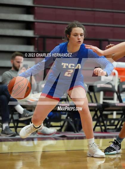 Thumbnail 3 in Village vs. Trinity Christian (TAPPS 6A Area Playoff)  photogallery.