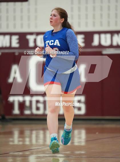 Thumbnail 1 in Village vs. Trinity Christian (TAPPS 6A Area Playoff)  photogallery.