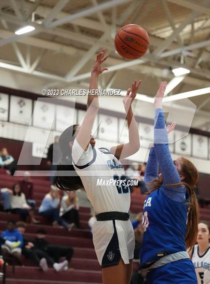 Thumbnail 2 in Village vs. Trinity Christian (TAPPS 6A Area Playoff)  photogallery.