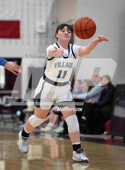 Thumbnail 3 in Village vs. Trinity Christian (TAPPS 6A Area Playoff)  photogallery.