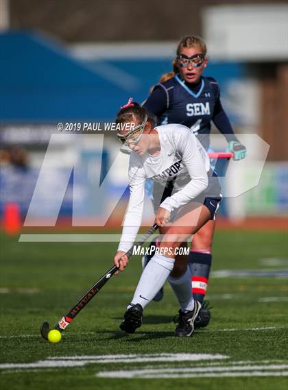 Thumbnail 2 in Wyoming Seminary College Prep vs. Newport (PIAA 1A Quarterfinal) photogallery.