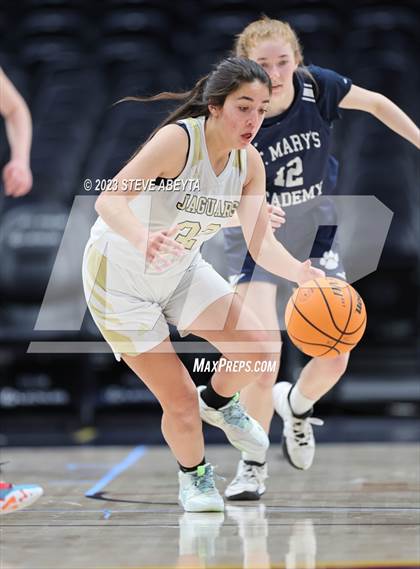 Thumbnail 2 in Jefferson Academy vs St. Mary's Academy (Ball Arena) photogallery.