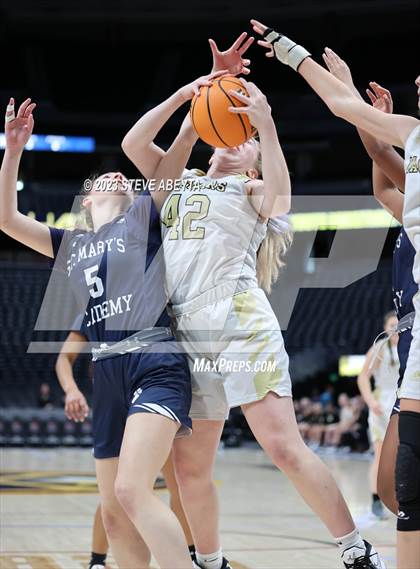 Thumbnail 1 in Jefferson Academy vs St. Mary's Academy (Ball Arena) photogallery.