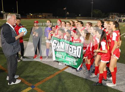 Thumbnail 2 in Carlsbad vs. Cathedral Catholic (CIF SDS Open Division Final) photogallery.