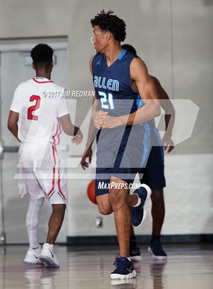 Thumbnail 1 in Allen vs. Dawson (McDonald's Texas Invitational) photogallery.