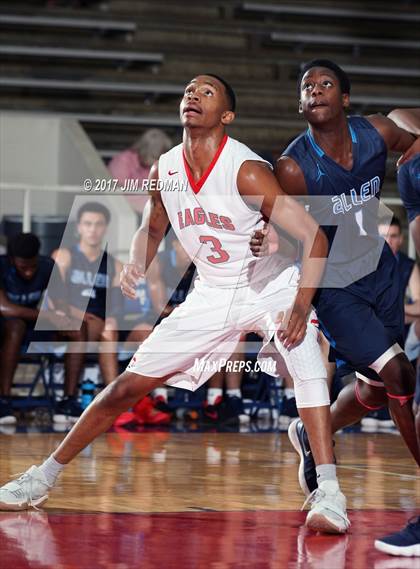 Thumbnail 1 in Allen vs. Dawson (McDonald's Texas Invitational) photogallery.