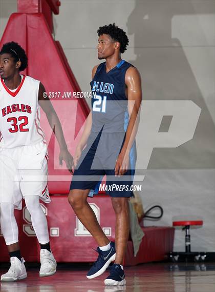 Thumbnail 2 in Allen vs. Dawson (McDonald's Texas Invitational) photogallery.