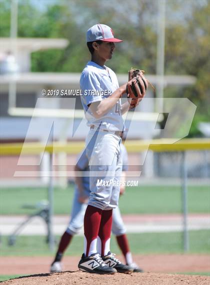 Thumbnail 3 in Patterson vs. Big Valley Christian (Windemuth Tournament) photogallery.