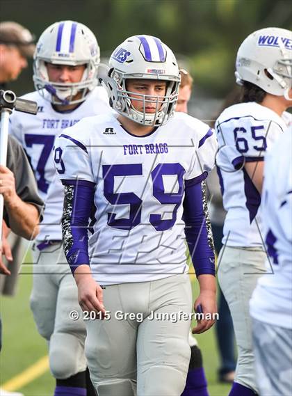 Thumbnail 1 in Fort Bragg @ Marin Catholic (CIF NCS D4 Playoff) photogallery.