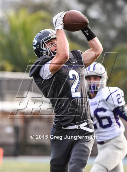 Thumbnail 1 in Fort Bragg @ Marin Catholic (CIF NCS D4 Playoff) photogallery.