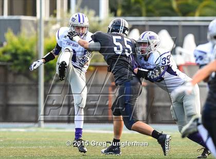 Thumbnail 1 in Fort Bragg @ Marin Catholic (CIF NCS D4 Playoff) photogallery.