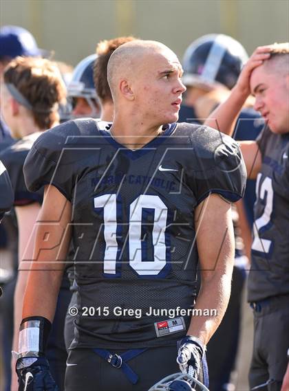 Thumbnail 1 in Fort Bragg @ Marin Catholic (CIF NCS D4 Playoff) photogallery.