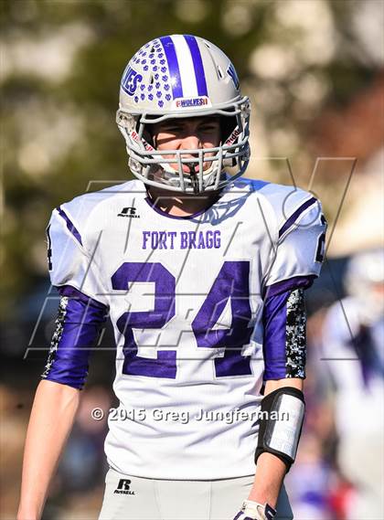 Thumbnail 1 in Fort Bragg @ Marin Catholic (CIF NCS D4 Playoff) photogallery.