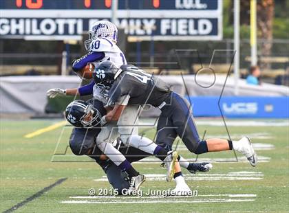 Thumbnail 1 in Fort Bragg @ Marin Catholic (CIF NCS D4 Playoff) photogallery.