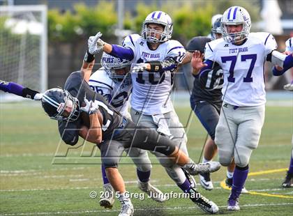Thumbnail 3 in Fort Bragg @ Marin Catholic (CIF NCS D4 Playoff) photogallery.