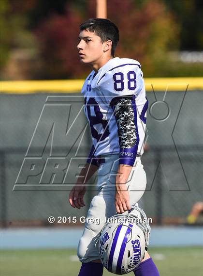 Thumbnail 1 in Fort Bragg @ Marin Catholic (CIF NCS D4 Playoff) photogallery.