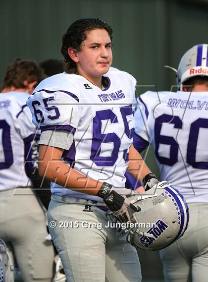 Thumbnail 2 in Fort Bragg @ Marin Catholic (CIF NCS D4 Playoff) photogallery.