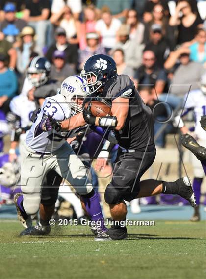 Thumbnail 3 in Fort Bragg @ Marin Catholic (CIF NCS D4 Playoff) photogallery.