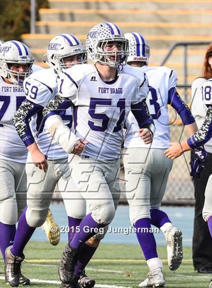 Thumbnail 1 in Fort Bragg @ Marin Catholic (CIF NCS D4 Playoff) photogallery.