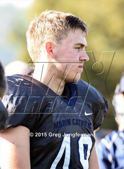 Thumbnail 2 in Fort Bragg @ Marin Catholic (CIF NCS D4 Playoff) photogallery.