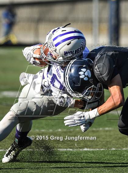 Thumbnail 1 in Fort Bragg @ Marin Catholic (CIF NCS D4 Playoff) photogallery.