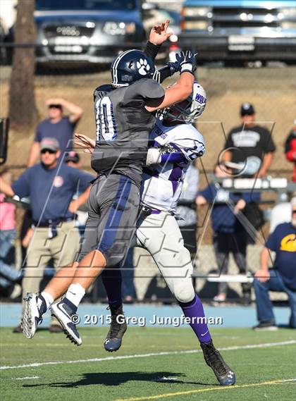Thumbnail 1 in Fort Bragg @ Marin Catholic (CIF NCS D4 Playoff) photogallery.