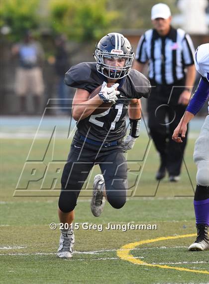 Thumbnail 1 in Fort Bragg @ Marin Catholic (CIF NCS D4 Playoff) photogallery.