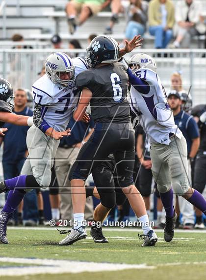 Thumbnail 3 in Fort Bragg @ Marin Catholic (CIF NCS D4 Playoff) photogallery.