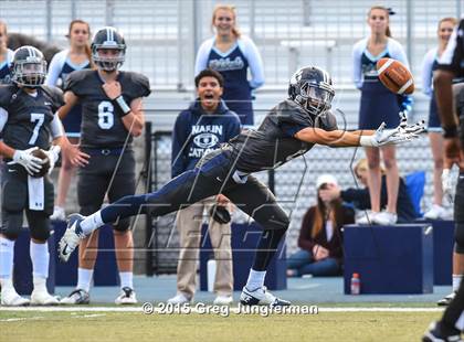 Thumbnail 3 in Fort Bragg @ Marin Catholic (CIF NCS D4 Playoff) photogallery.