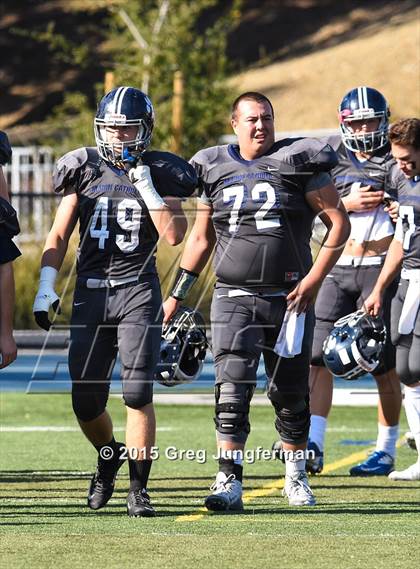 Thumbnail 3 in Fort Bragg @ Marin Catholic (CIF NCS D4 Playoff) photogallery.