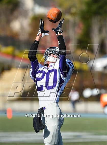 Thumbnail 1 in Fort Bragg @ Marin Catholic (CIF NCS D4 Playoff) photogallery.
