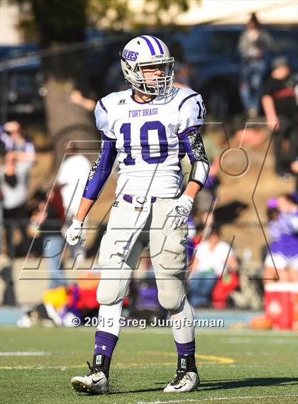 Thumbnail 2 in Fort Bragg @ Marin Catholic (CIF NCS D4 Playoff) photogallery.