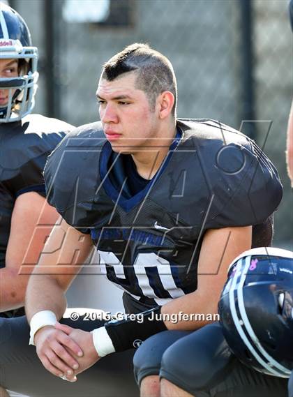 Thumbnail 2 in Fort Bragg @ Marin Catholic (CIF NCS D4 Playoff) photogallery.