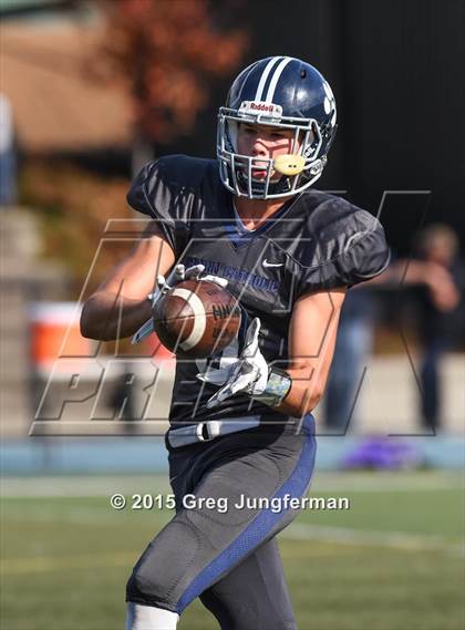 Thumbnail 1 in Fort Bragg @ Marin Catholic (CIF NCS D4 Playoff) photogallery.