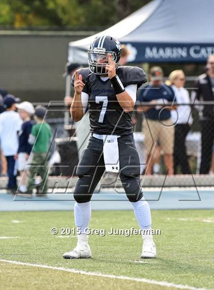Thumbnail 3 in Fort Bragg @ Marin Catholic (CIF NCS D4 Playoff) photogallery.