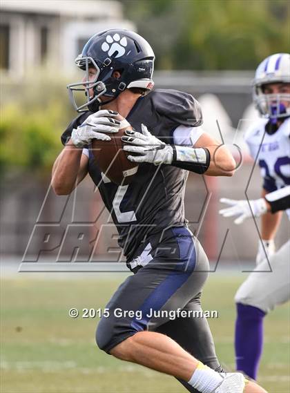 Thumbnail 2 in Fort Bragg @ Marin Catholic (CIF NCS D4 Playoff) photogallery.