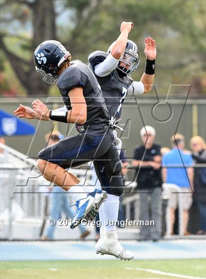 Thumbnail 1 in Fort Bragg @ Marin Catholic (CIF NCS D4 Playoff) photogallery.