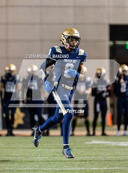 Thumbnail 3 in Poway vs. Mater Dei Catholic (CIF SDS Division 2 Championship) photogallery.