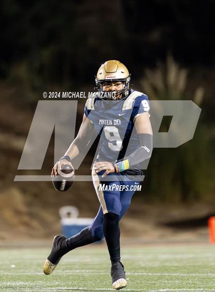 Thumbnail 1 in Poway vs. Mater Dei Catholic (CIF SDS Division 2 Championship) photogallery.