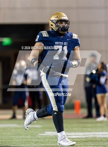 Thumbnail 1 in Poway vs. Mater Dei Catholic (CIF SDS Division 2 Championship) photogallery.