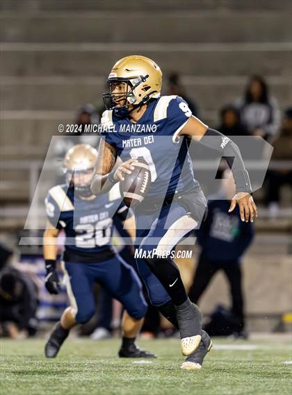 Thumbnail 3 in Poway vs. Mater Dei Catholic (CIF SDS Division 2 Championship) photogallery.