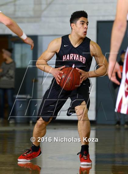 Thumbnail 3 in Oaks Christian vs. Harvard-Westlake (Calabasas Showcase) photogallery.