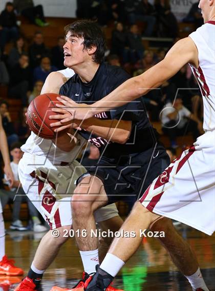 Thumbnail 2 in Oaks Christian vs. Harvard-Westlake (Calabasas Showcase) photogallery.