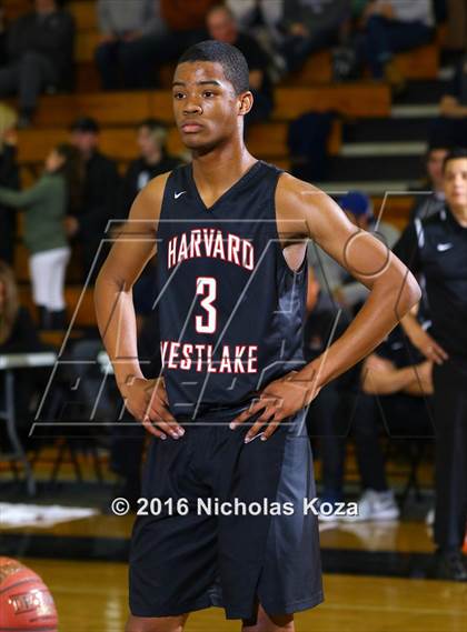 Thumbnail 2 in Oaks Christian vs. Harvard-Westlake (Calabasas Showcase) photogallery.