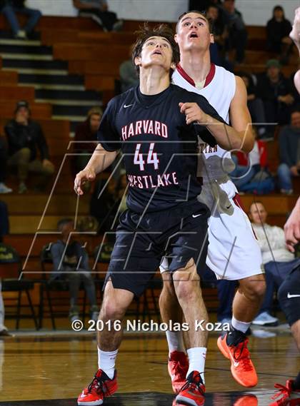 Thumbnail 1 in Oaks Christian vs. Harvard-Westlake (Calabasas Showcase) photogallery.