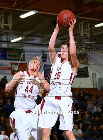 Thumbnail 1 in Oaks Christian vs. Harvard-Westlake (Calabasas Showcase) photogallery.