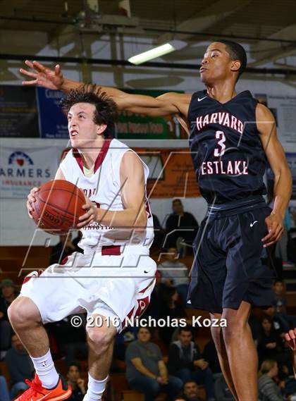 Thumbnail 3 in Oaks Christian vs. Harvard-Westlake (Calabasas Showcase) photogallery.
